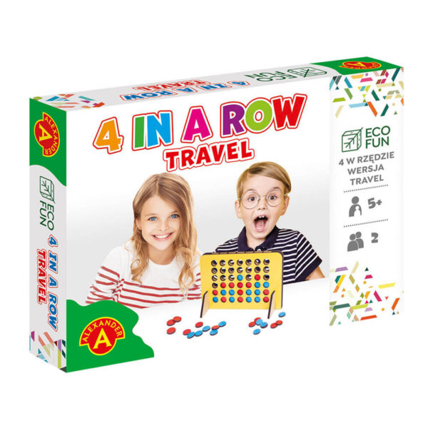ALEXANDER 4 w rzędzie gra towarzyska wersja travel podróżna 5+ - obrazek 6