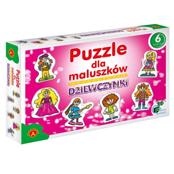 ALEXANDER Puzzle dla maluszków - dziewczynki 2+ - obrazek 2