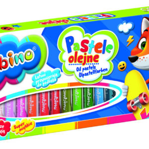 Pastele olejne kredki pastelowe Bambino 24 kolory