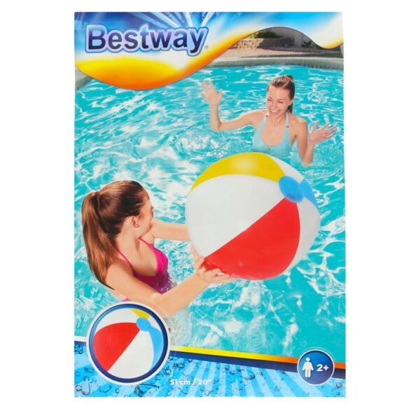 Piłka plażowa BESTWAY 31021 31cm - obrazek 5