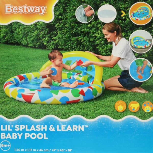 Basen brodzik z poduszką BESTWAY 52378 120cm - obrazek 10