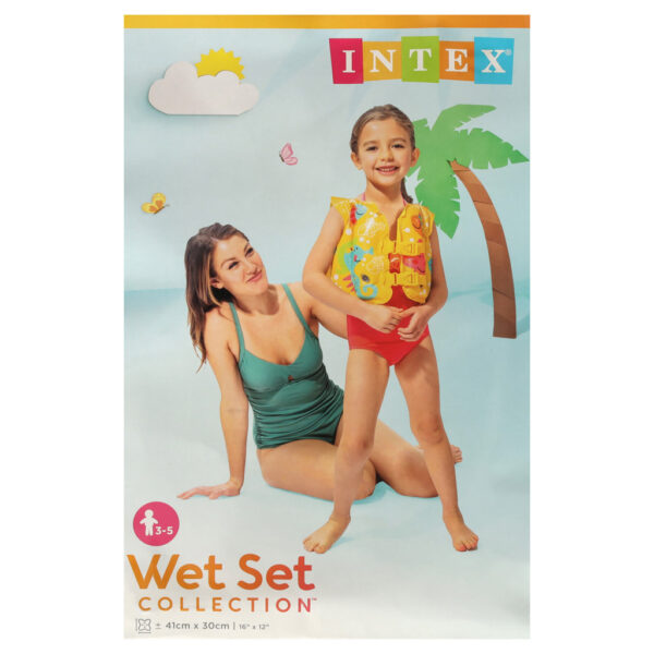 INTEX 59661 Kamizelka dmuchana kapok do pływania dla dzieci 3-5lat 18-23kg - obrazek 9