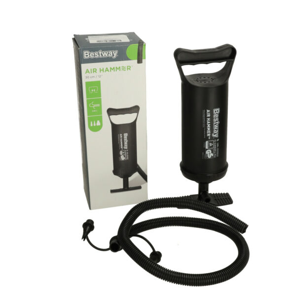 Pompka ręczna tłokowa do materaca pontonu piłki 30cm BESTWAY 62002 - obrazek 8