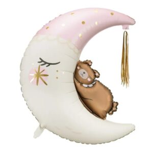 Balon foliowy Miś na księżycu 71cm x 86cm