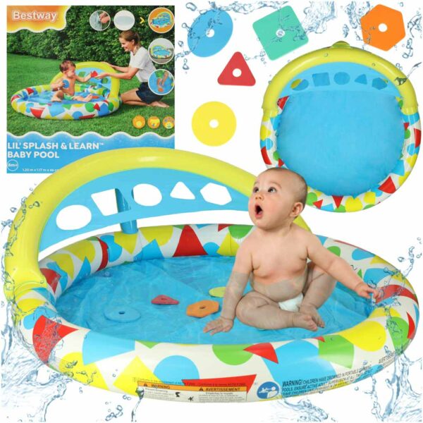 Basen brodzik z poduszką BESTWAY 52378 120cm - obrazek 11