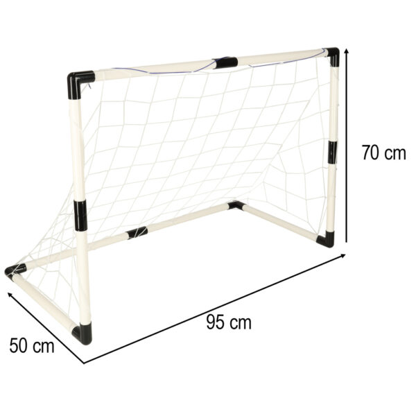 Bramka piłkarska do piłki nożnej dla dzieci treningowa 2szt  95 x 48 x 70 cm - obrazek 12