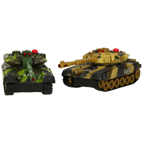 Czołgi zdalnie sterowane na pilota RC War Tank 9993 2,4GHz zestaw 2 sztuk - obrazek 5