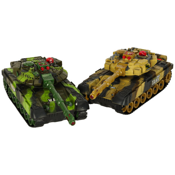 Czołgi zdalnie sterowane na pilota RC War Tank 9993 2,4GHz zestaw 2 sztuk - obrazek 6