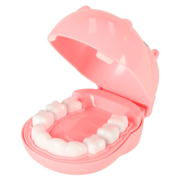 Dentysta zestaw lekarski hipopotam różowy - obrazek 2