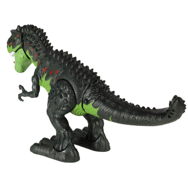 Dinozaur T-REX elektroniczny chodzi ryczy zielony - obrazek 4