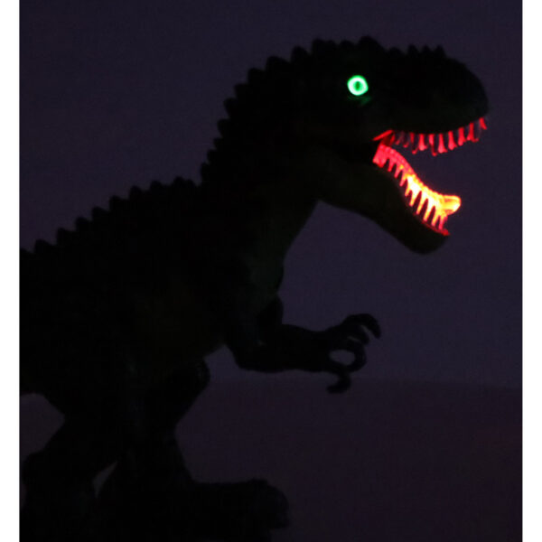 Dinozaur T-REX elektroniczny chodzi ryczy zielony - obrazek 9