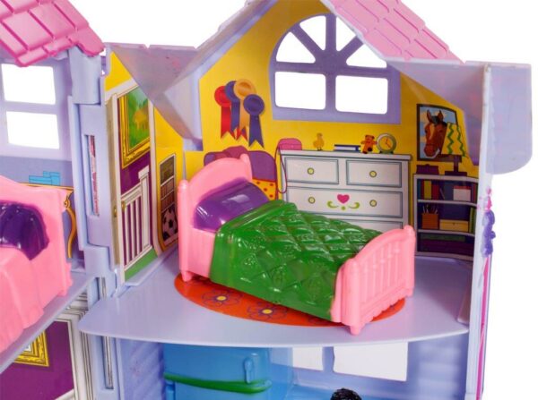 Domek dla lalek Country rozkładana Villa 18cm - obrazek 3