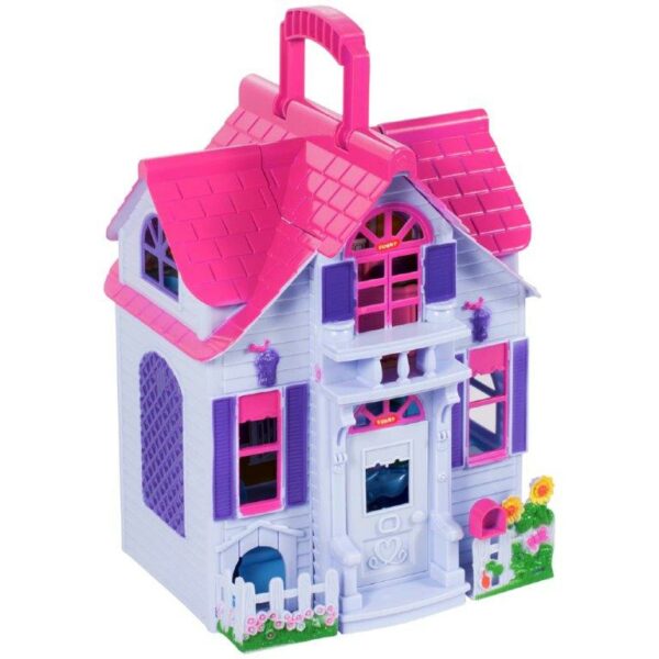 Domek dla lalek Country rozkładana Villa 18cm - obrazek 10