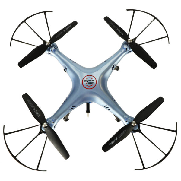 Dron RC Syma X5HW kamera FPV WiFi 2,4GHz niebieski - obrazek 3