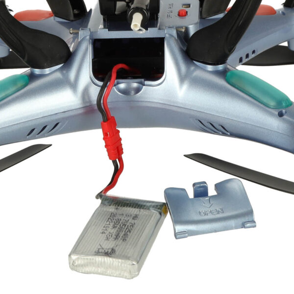 Dron RC Syma X5HW kamera FPV WiFi 2,4GHz niebieski - obrazek 7