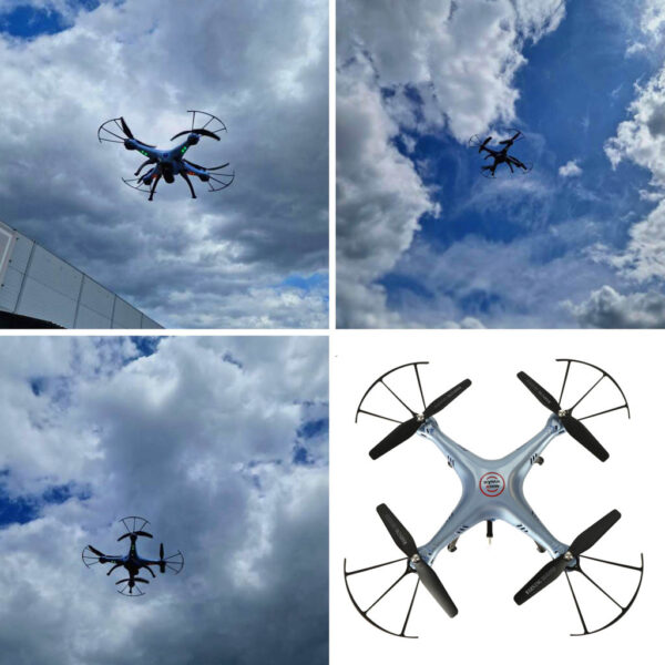 Dron RC Syma X5HW kamera FPV WiFi 2,4GHz niebieski - obrazek 10
