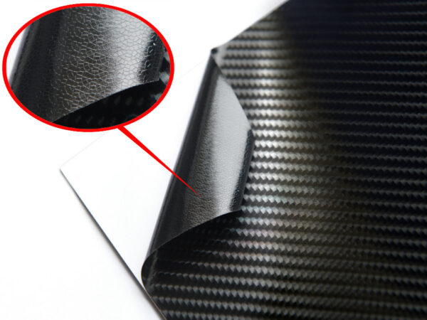 Folia rolka carbon 4D czarna 1,52x30m - obrazek 3