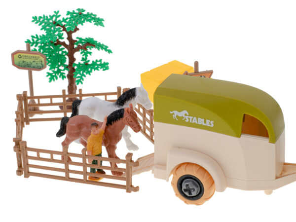 Gospodarstwo rolne farma traktor maszyny rolnicze zwierzęta zagroda konie + śrubokręt - obrazek 5