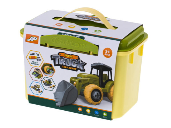 Gospodarstwo rolne farma traktor maszyny rolnicze zwierzęta zagroda konie + śrubokręt - obrazek 9