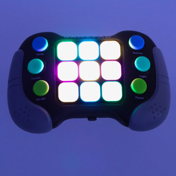 Gra Memory elektroniczna zręcznościowa antystresowa konsola light 4 tryby - obrazek 7