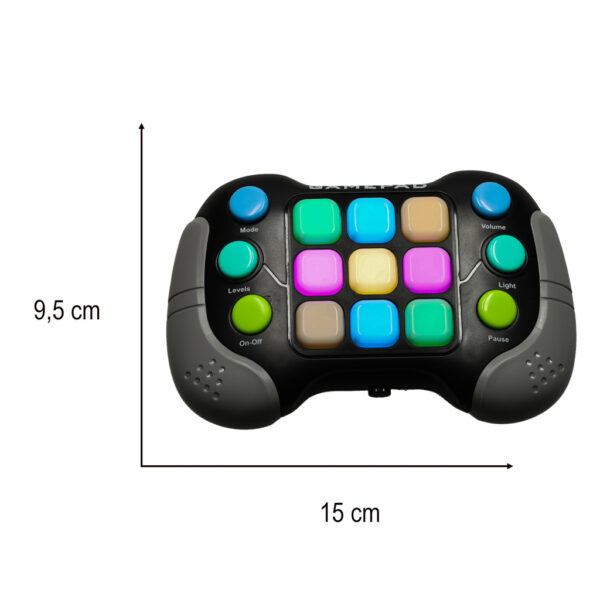 Gra Memory elektroniczna zręcznościowa antystresowa konsola light 4 tryby - obrazek 8