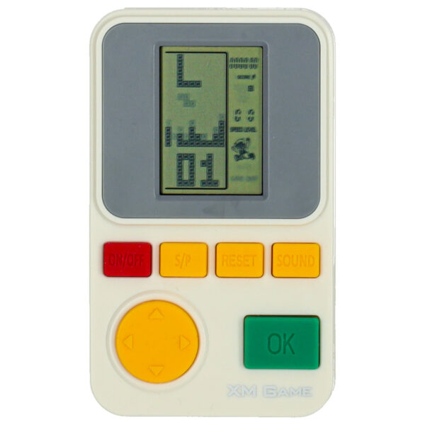 Gra elektroniczna zręcznościowa konsola przenośna biała - obrazek 2