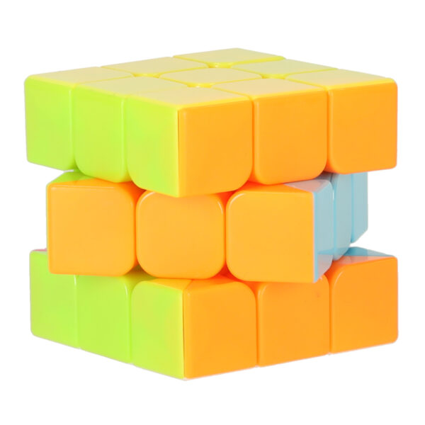 Gra logiczna Kostka łamigłówka 3x3x3 neon - obrazek 3