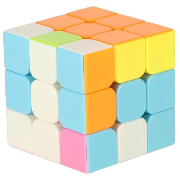 Gra logiczna Kostka łamigłówka 3x3x3 neon - obrazek 4