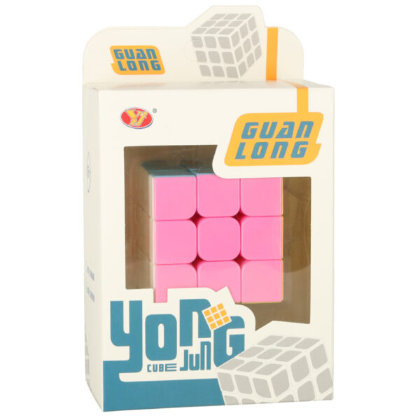 Gra logiczna Kostka łamigłówka 3x3x3 neon - obrazek 6