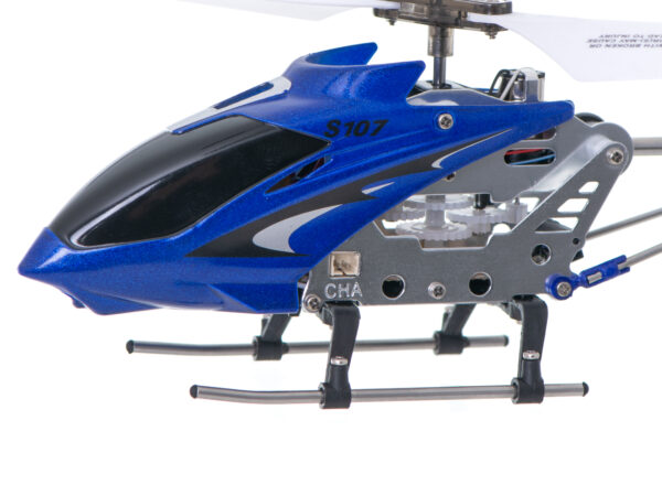 Helikopter zdalnie sterowany na pilota RC SYMA S107G niebieski - obrazek 5