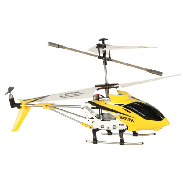 Helikopter zdalnie sterowany na pilota RC SYMA S107H 2.4GHz RTF żółty - obrazek 2