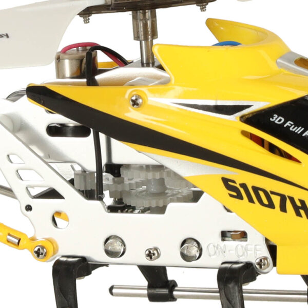 Helikopter zdalnie sterowany na pilota RC SYMA S107H 2.4GHz RTF żółty - obrazek 6