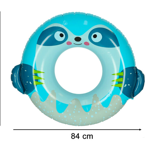INTEX 59266 Kółko do pływania koło dmuchane ponton plażowy leniwiec max 40kg 76 cm - obrazek 7