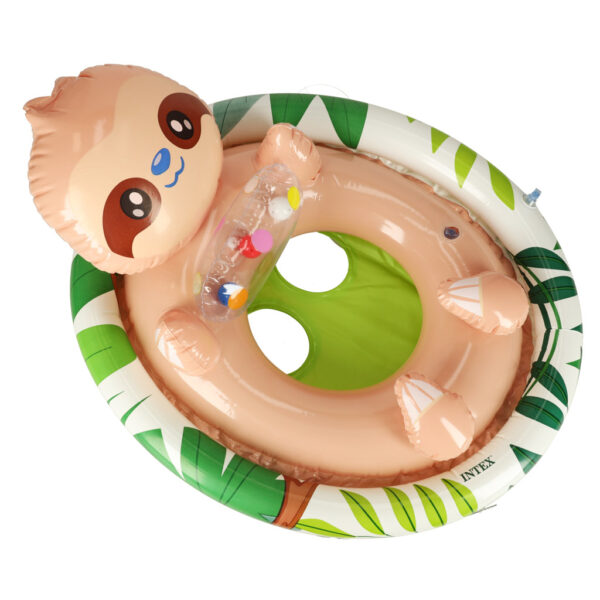 INTEX 59570 Kółko do pływania dla niemowląt koło pontonik dla dzieci dmuchany z siedziskiem leniwiec max 23kg 3-4lata - obrazek 5