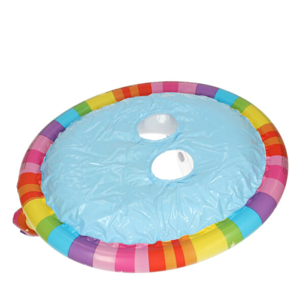 Kółko do pływania dla niemowląt koło pontonik dla dzieci dmuchany z siedziskiem jednorożec max 23kg 3-4lata INTEX 59570 - obrazek 8