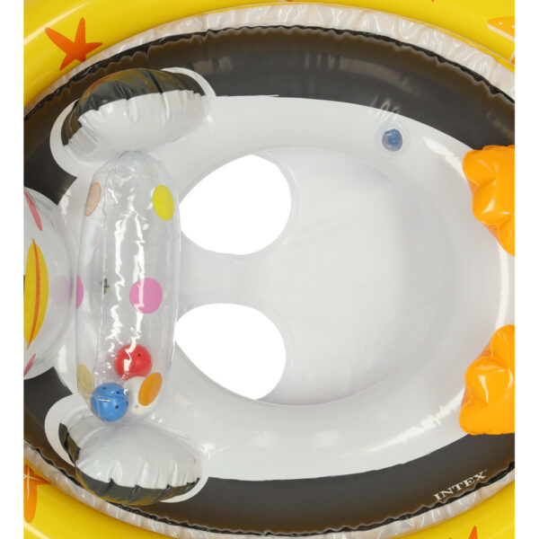 Kółko do pływania dla niemowląt koło pontonik dla dzieci dmuchany z siedziskiem pingwin max 23kg 3-4lata INTEX 59570 - obrazek 4