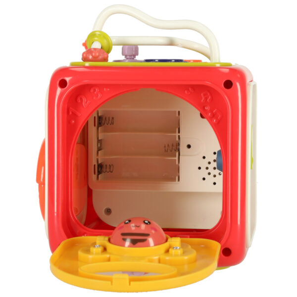 Sorter Układanka kostka sensoryczna klocki edukacyjne Montessori 6w1 - obrazek 7