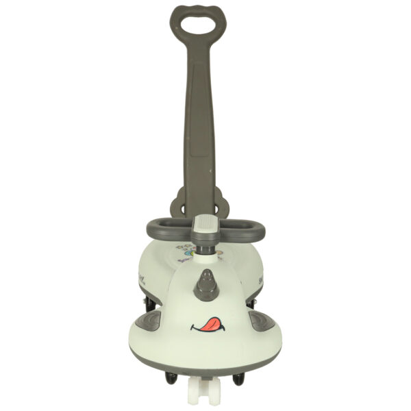 Jeździk grawitacyjny LED Swing FIX S1 skuter z rączką szary max 65kg - obrazek 6