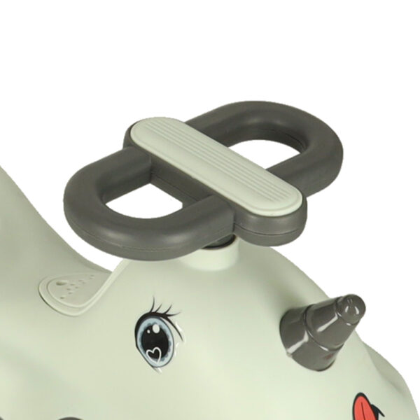 Jeździk grawitacyjny LED Swing FIX S1 skuter z rączką szary max 65kg - obrazek 9