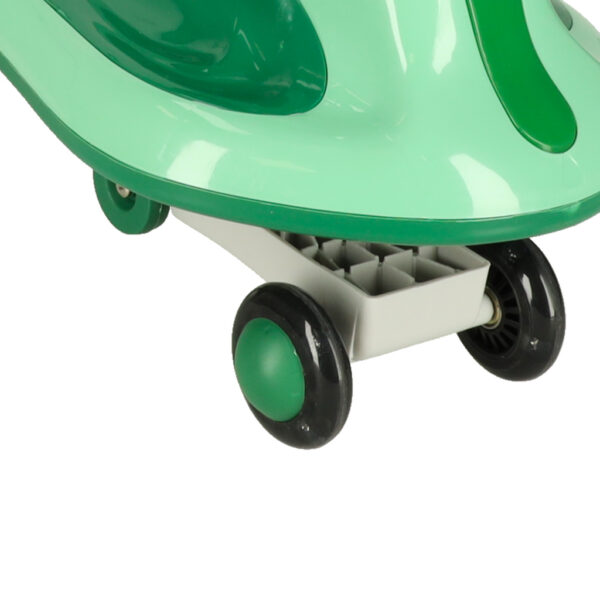 Jeździk grawitacyjny LED Swing FIX S2 skuter z rączką zielony max 100kg - obrazek 9