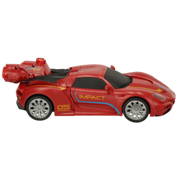 Samochód zdalnie sterowany Transformer Revolt TRANSFORMING ROBOT RACER czerwony - obrazek 2