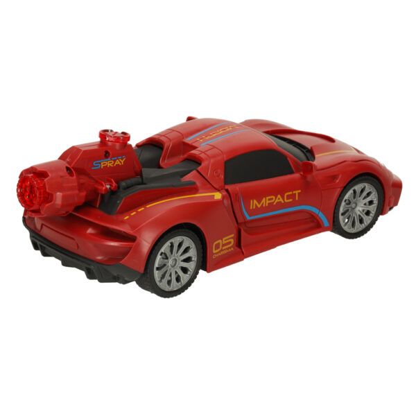 Samochód zdalnie sterowany Transformer Revolt TRANSFORMING ROBOT RACER czerwony - obrazek 3