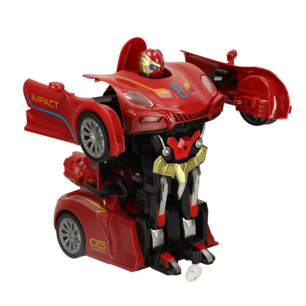 Samochód zdalnie sterowany Transformer Revolt TRANSFORMING ROBOT RACER czerwony - obrazek 5