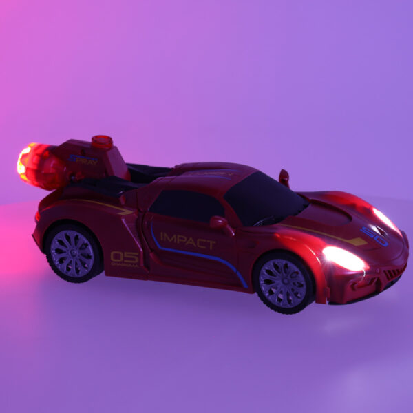 Samochód zdalnie sterowany Transformer Revolt TRANSFORMING ROBOT RACER czerwony - obrazek 8