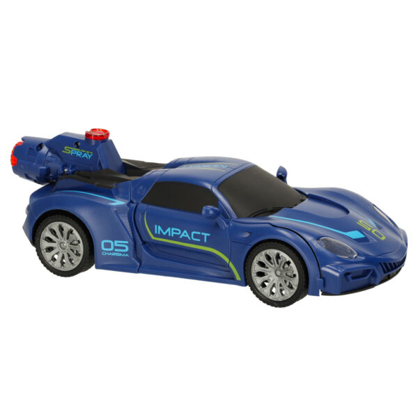 Samochód zdalnie sterowany Transformer Revolt TRANSFORMING ROBOT RACER niebieski - obrazek 2