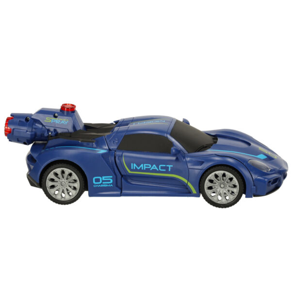 Samochód zdalnie sterowany Transformer Revolt TRANSFORMING ROBOT RACER niebieski - obrazek 3