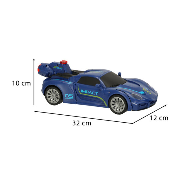 Samochód zdalnie sterowany Transformer Revolt TRANSFORMING ROBOT RACER niebieski - obrazek 9