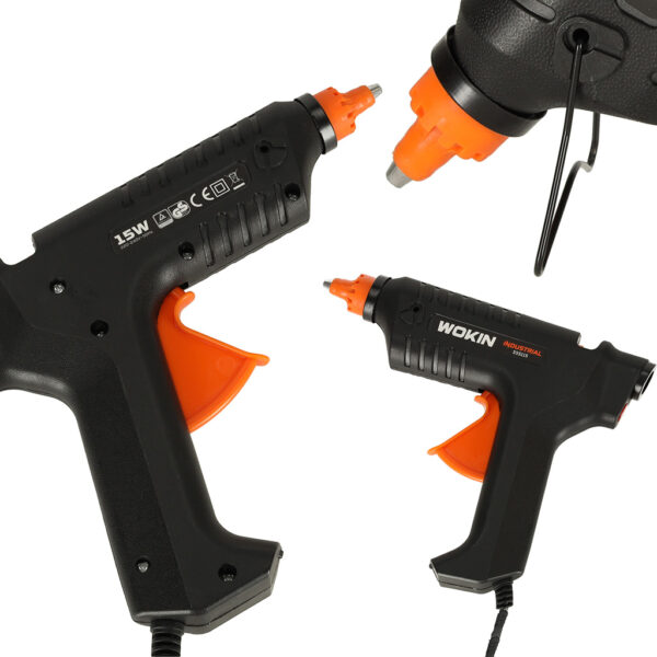 WOKIN Pistolet do kleju klejenia na gorąco 15W + wkłady 11,2mm - obrazek 6