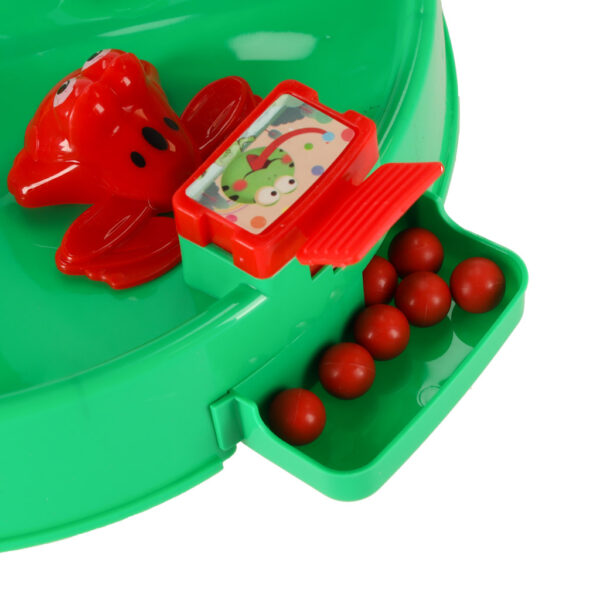 Gra zręcznościowa głodne żabki skaczące żaby 4 graczy 3+ XXL zielona - obrazek 7