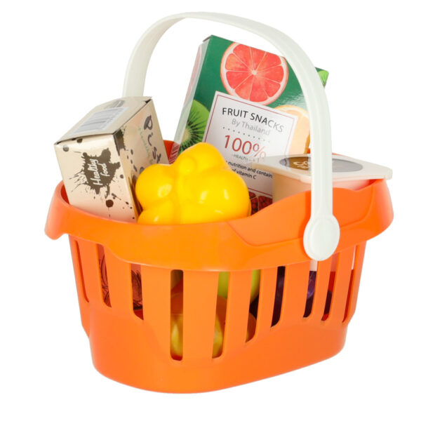 Kasa fiskalna dla dzieci supermarket sklep skaner kalkulator koszyk z akcesoriami 36 el. - obrazek 5